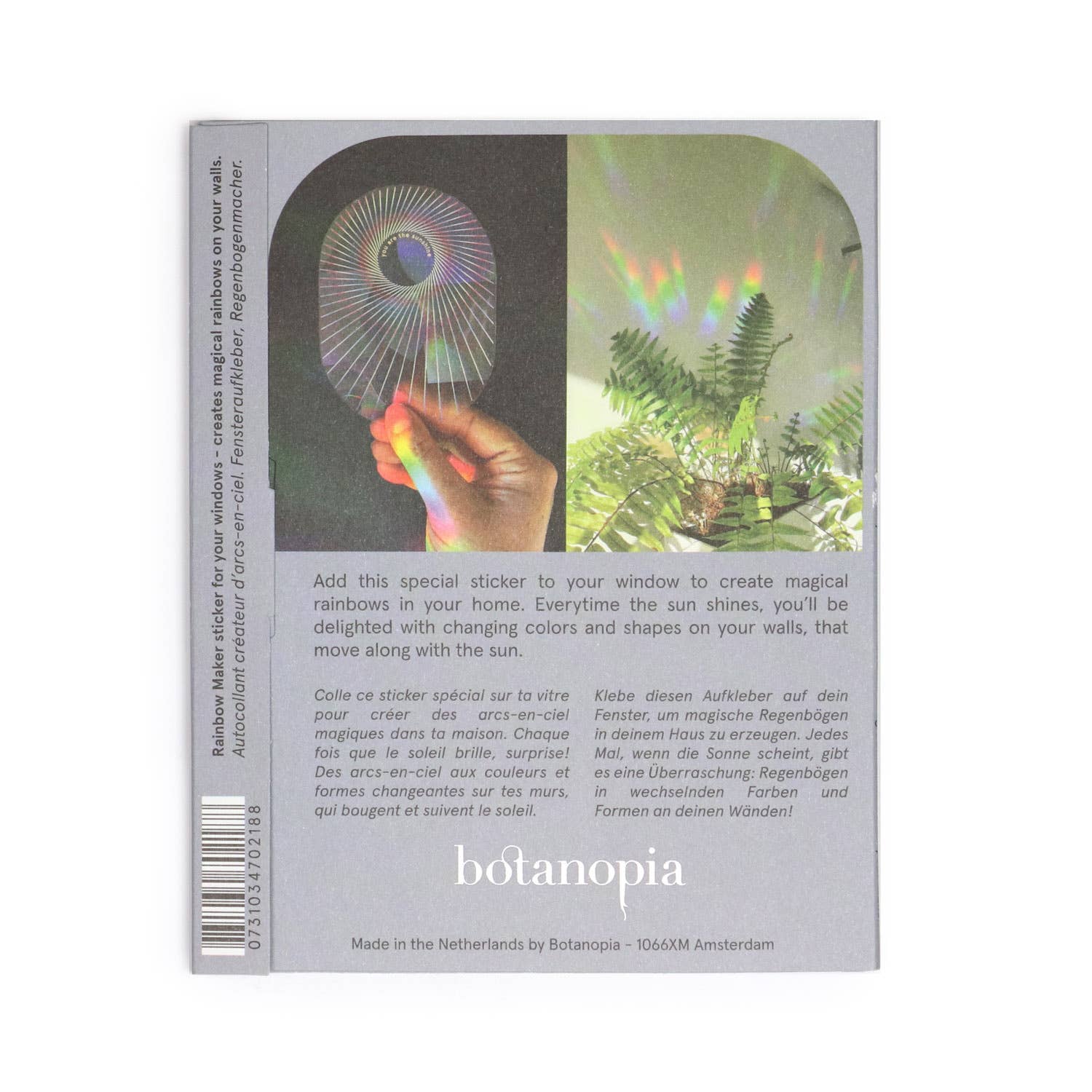 Adesivo Rainbow Maker - "Tu sei il sole"