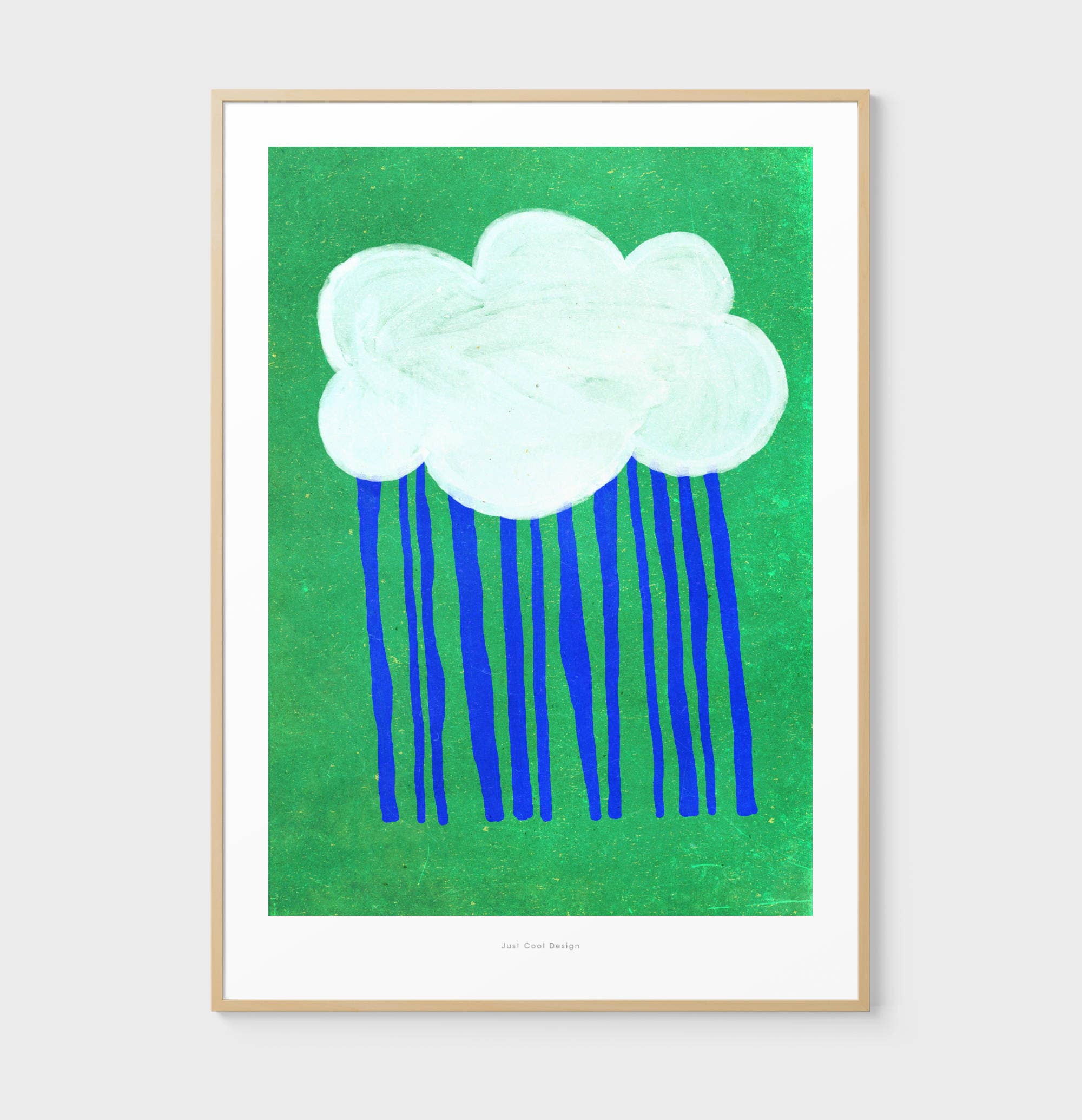 Illustrated Print | Rain Cloud