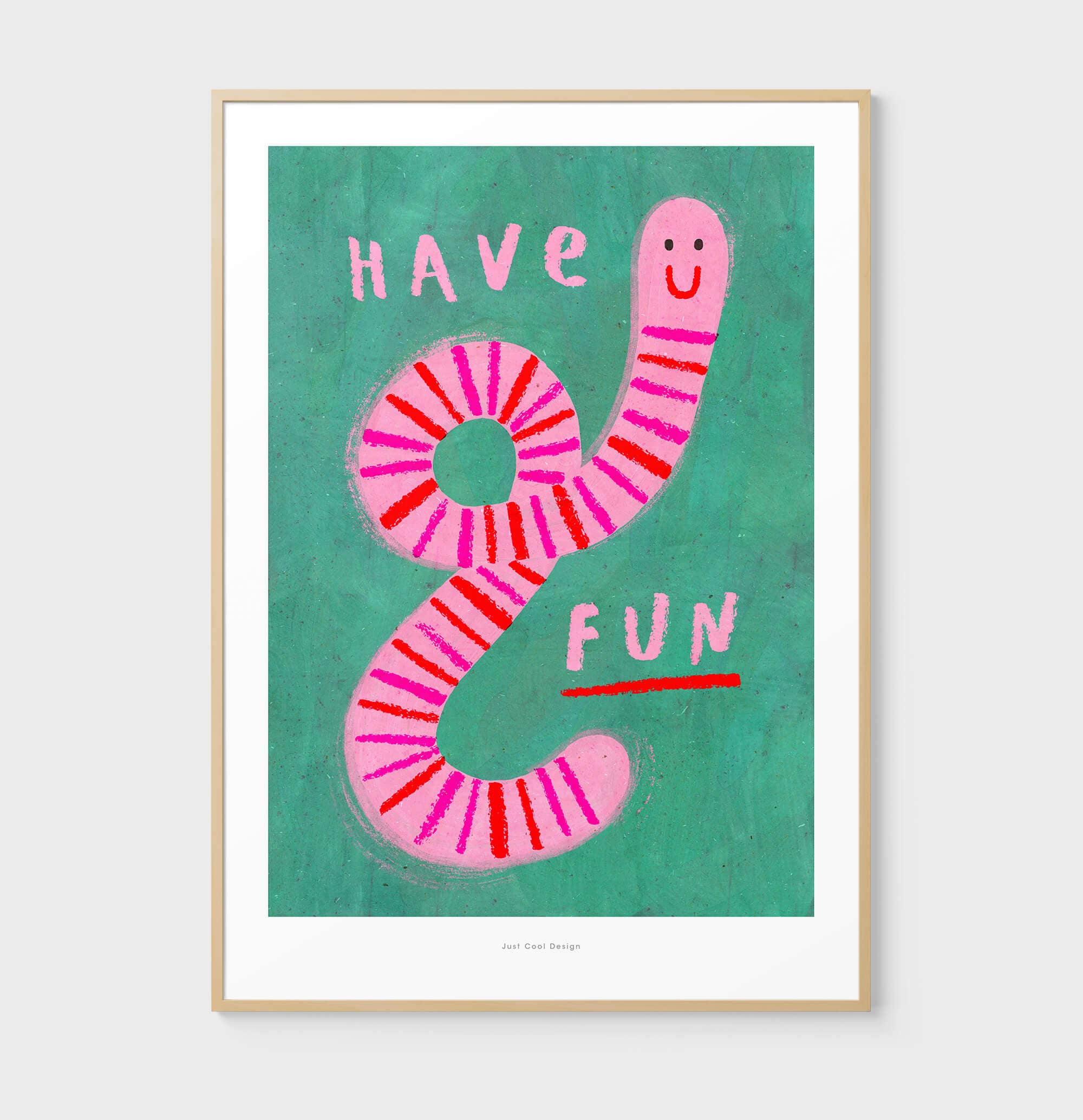 Illustrated Print | Have Fun