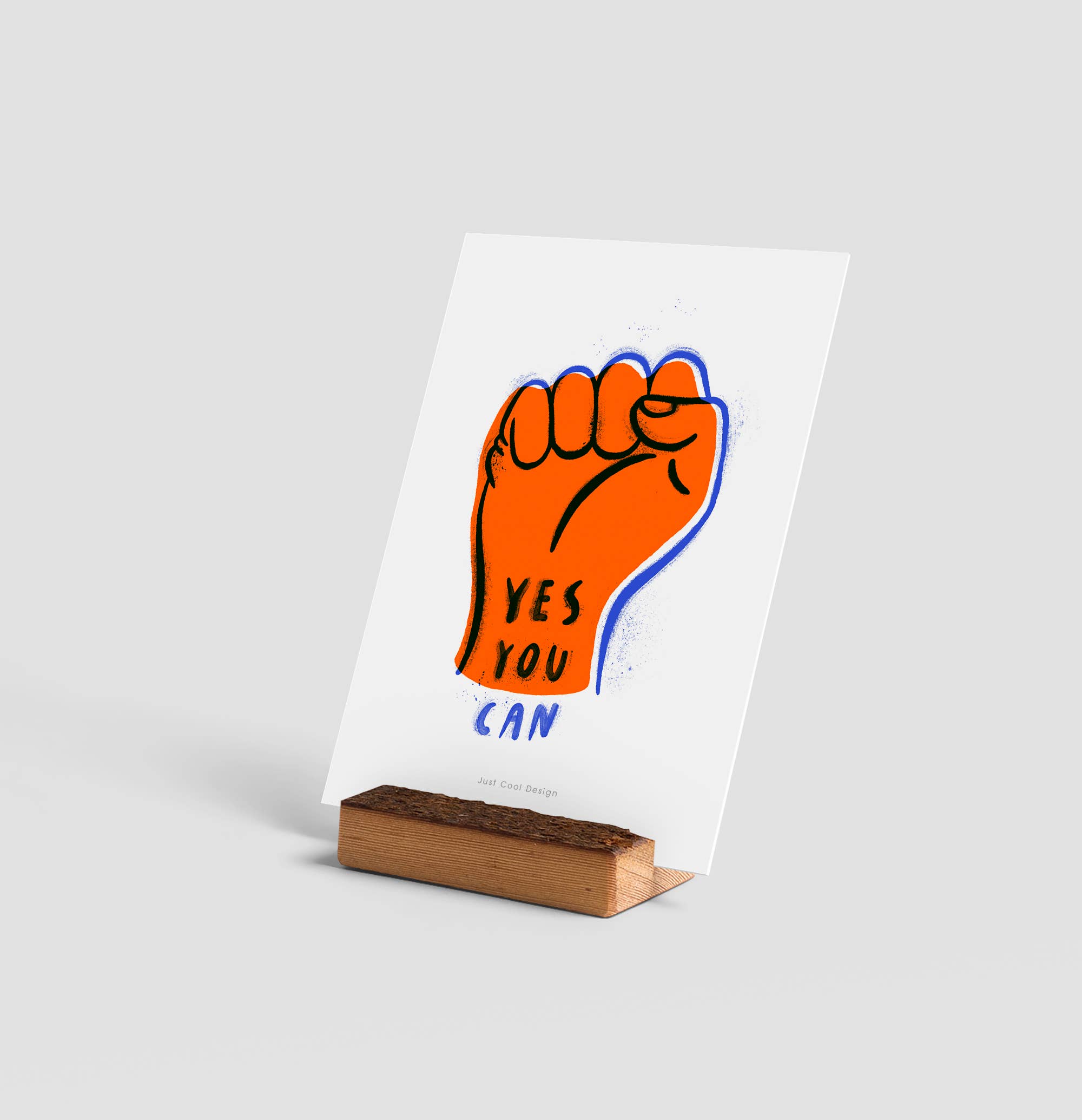 Mini Art Print “Yes You Can” | Encouragement Card