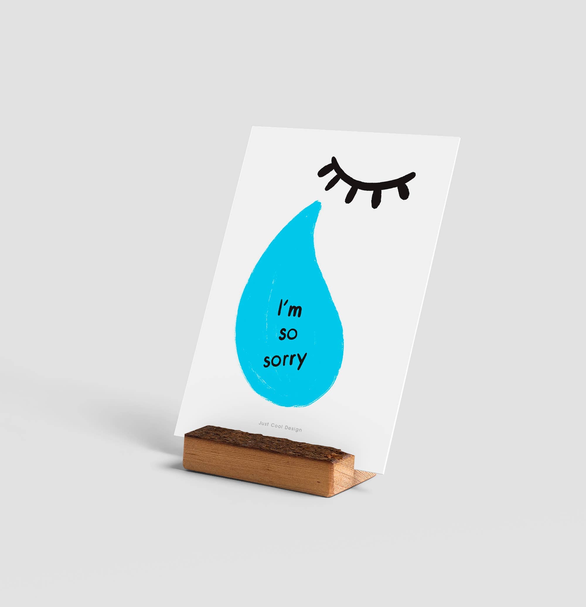 Mini Art Print | Apology Card