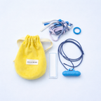 MIO pendant locket - Light Blue 