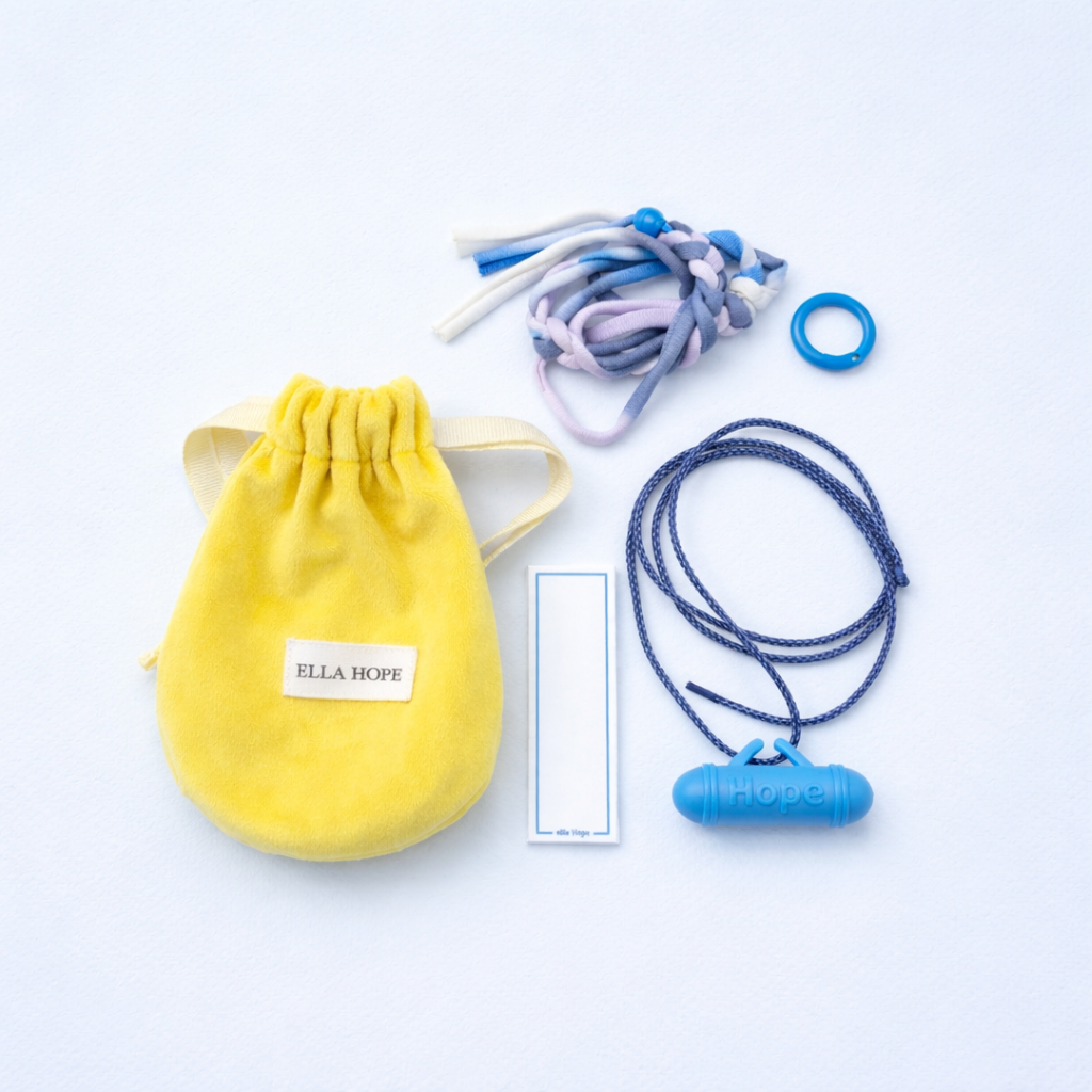 MIO Ciondolo contenitore - Azzurro