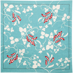 Furoshiki Yumeji Takehisa -  azzurro 90x90cm