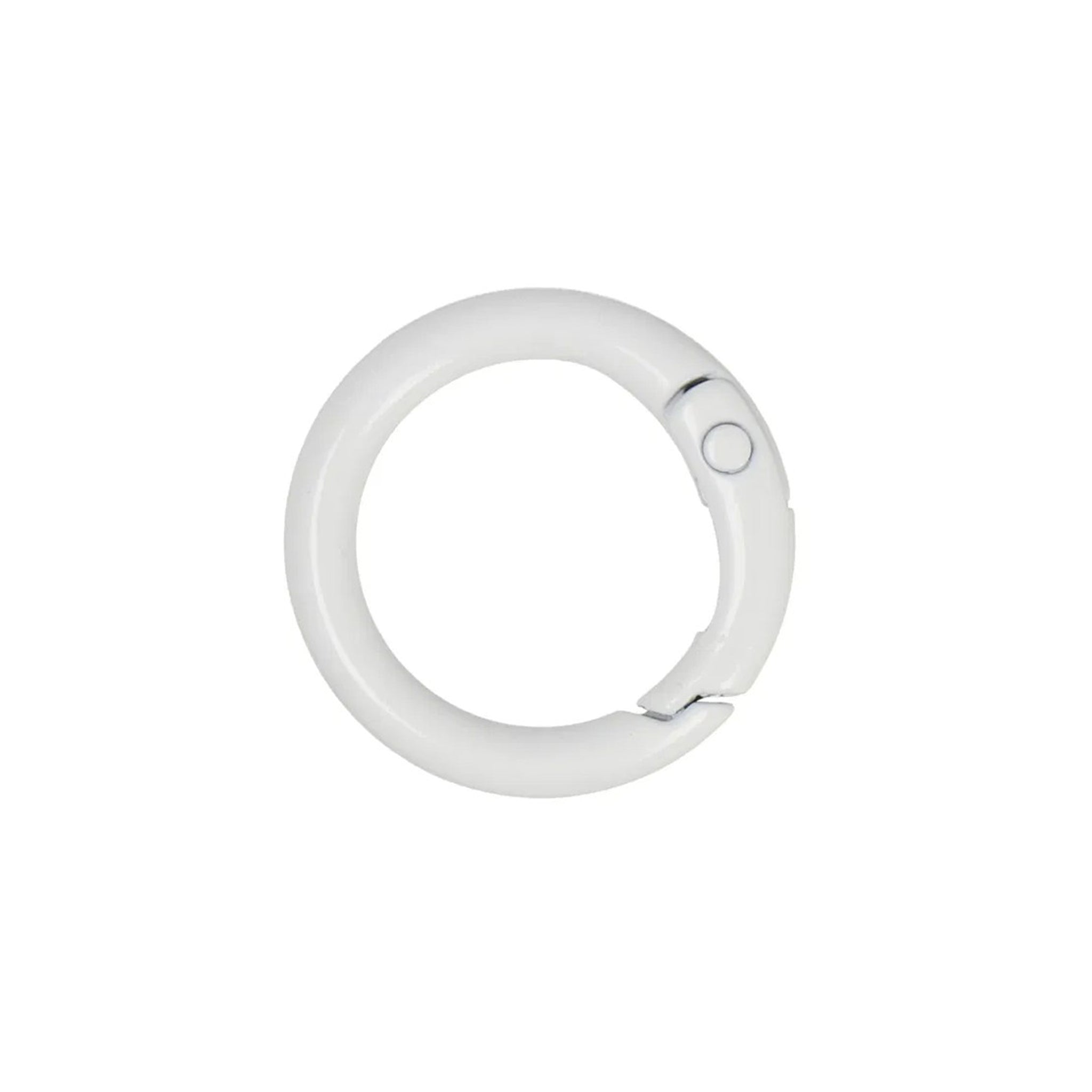 Moschettone rotondo smaltato