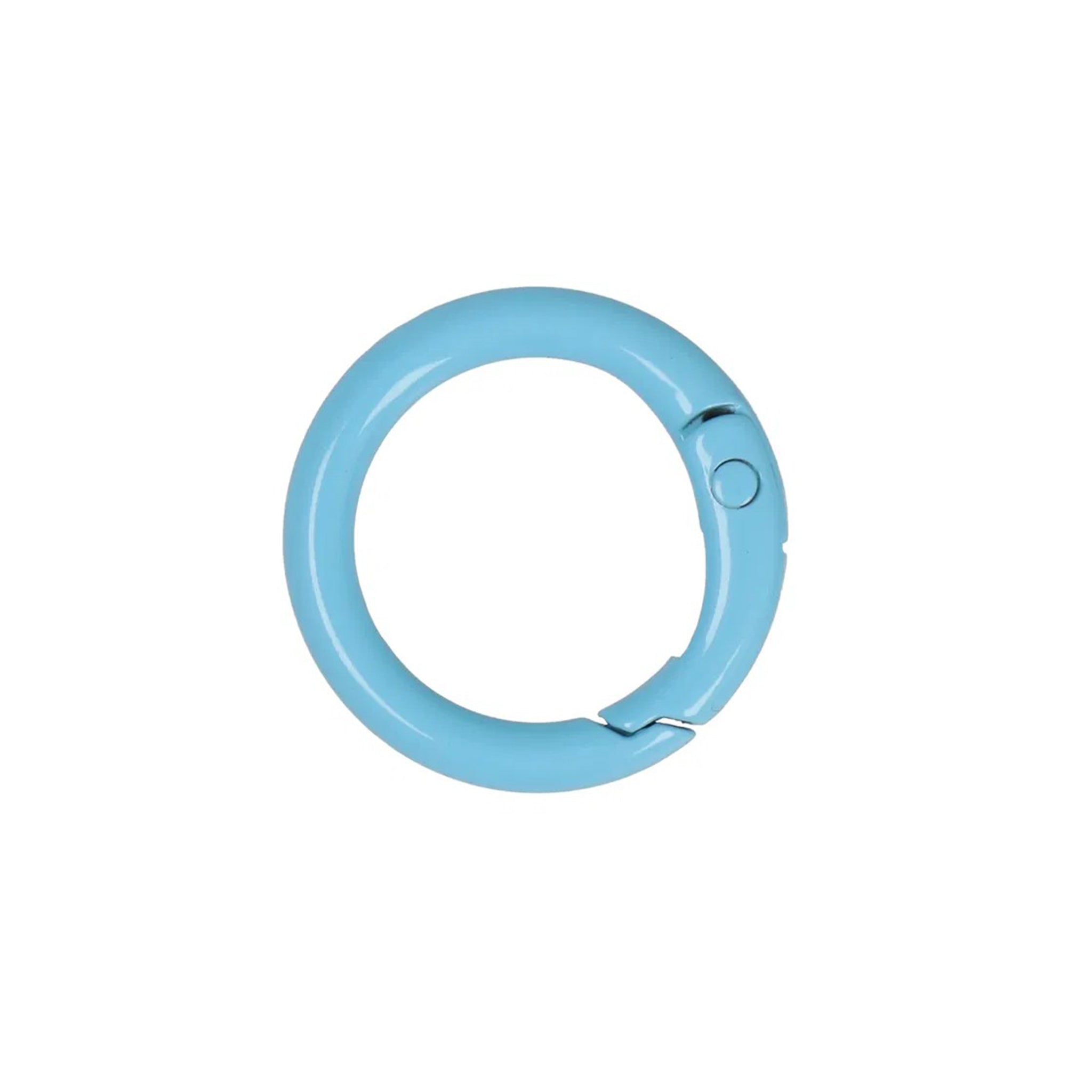 Moschettone rotondo smaltato