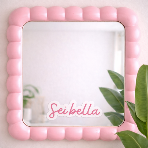 Die-Cut Sticker – “Sei bella”