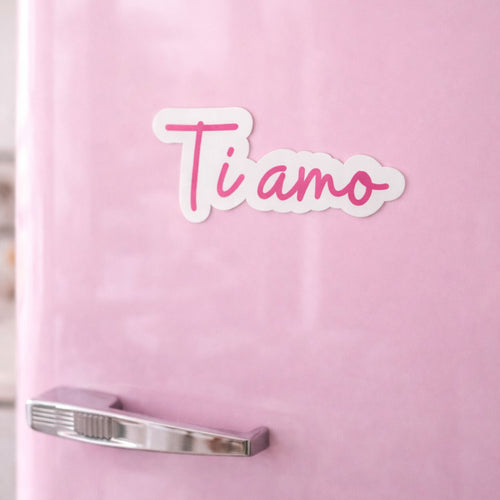 Die-Cut Sticker – “Ti amo”