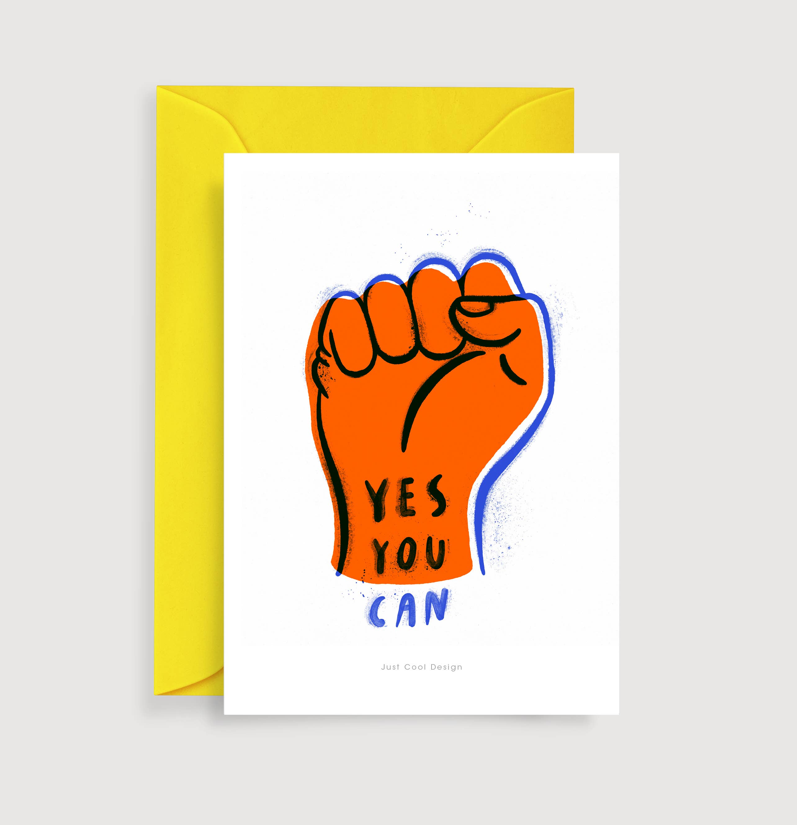 Mini Art Print “Yes You Can” | Encouragement Card
