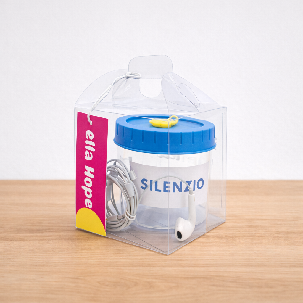 ZITTO - Il barattolo del silenzio