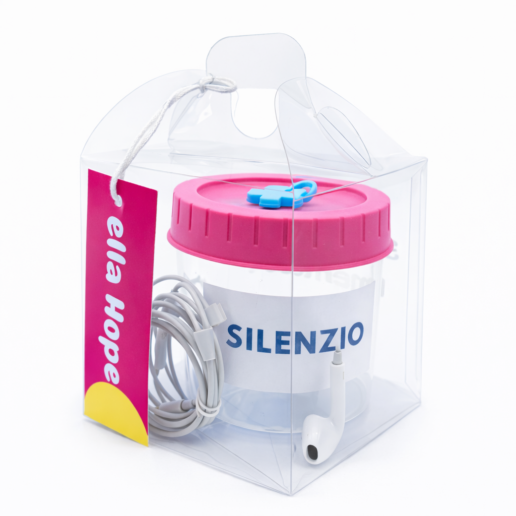 ZITTO - Il barattolo del silenzio