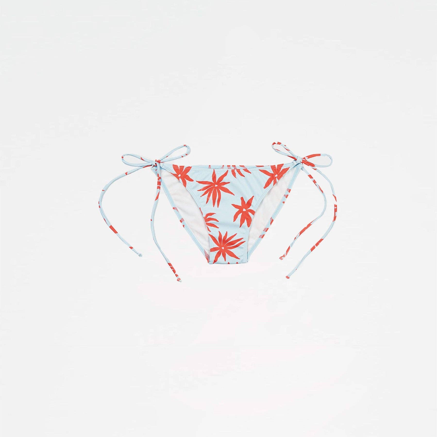 Floral Tie-Side Bikini Bottoms