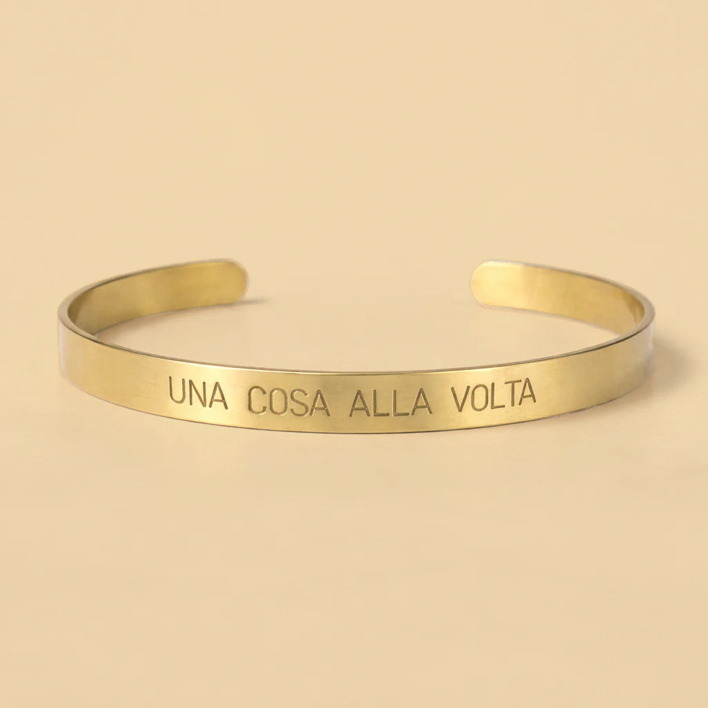 Bracciale Una cosa alla volta