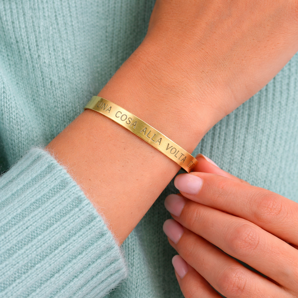 Bracciale Una cosa alla volta