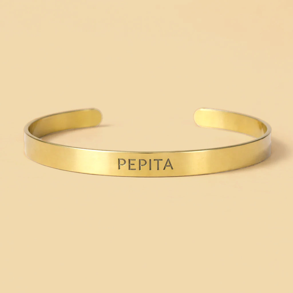 Bracciale in ottone “PEPITA”