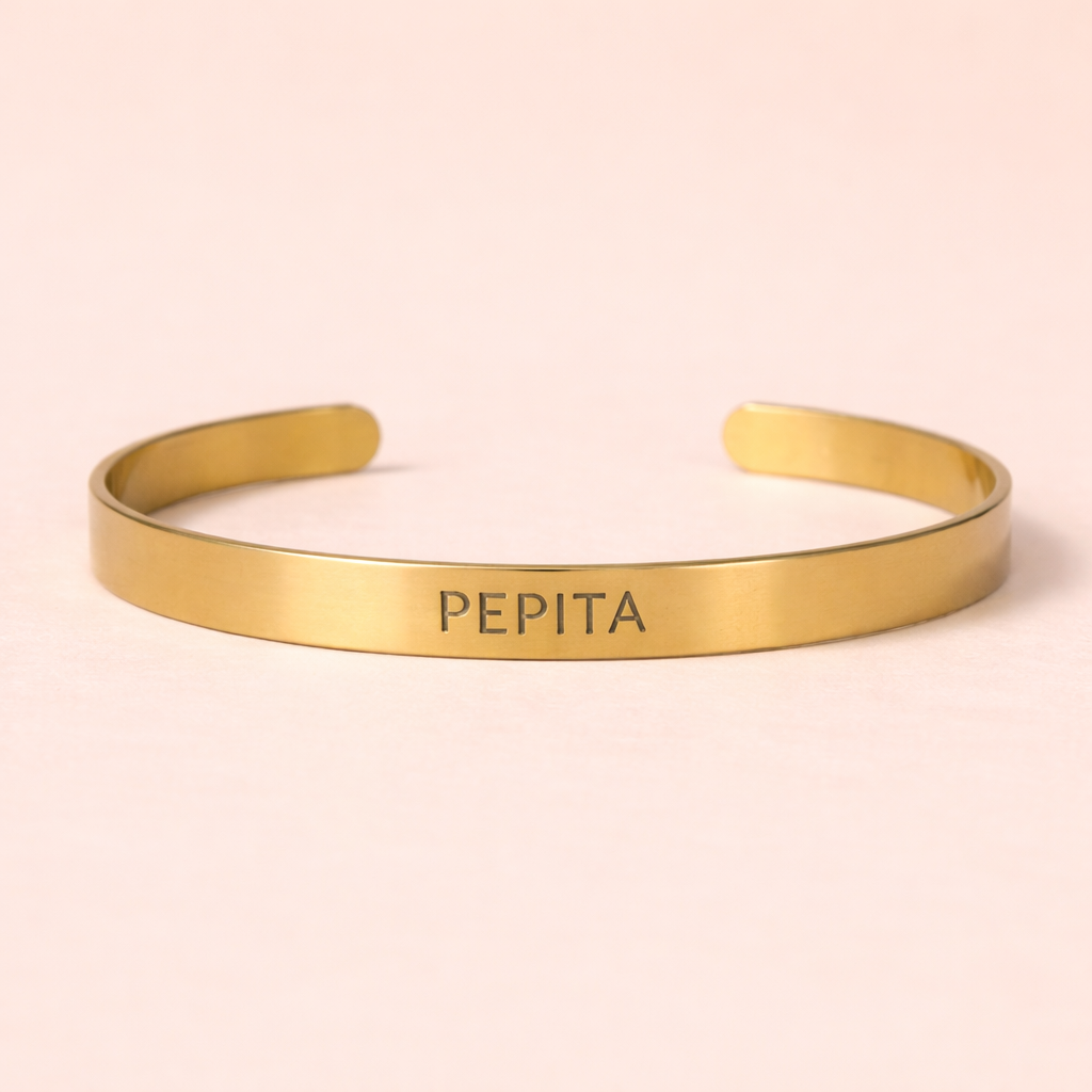 Bracciale in ottone “PEPITA”