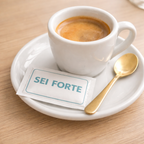 Talking Sugar Packets – “sei forte”