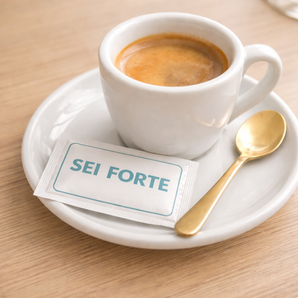 Bustine di zucchero Parlanti - Sei forte