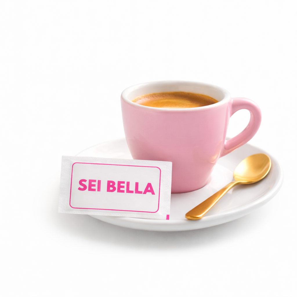 Bustina di zucchero Parlante - Scritta Sei bella