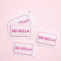 Talking Sugar Packets – “sei bella”