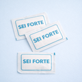 Talking Sugar Packets – “sei forte”