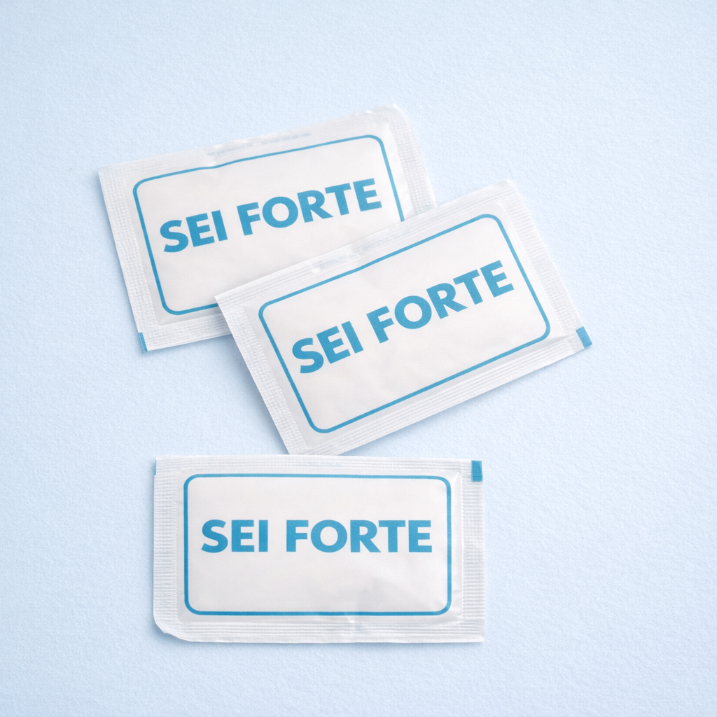 Bustine di zucchero Parlanti - Sei forte