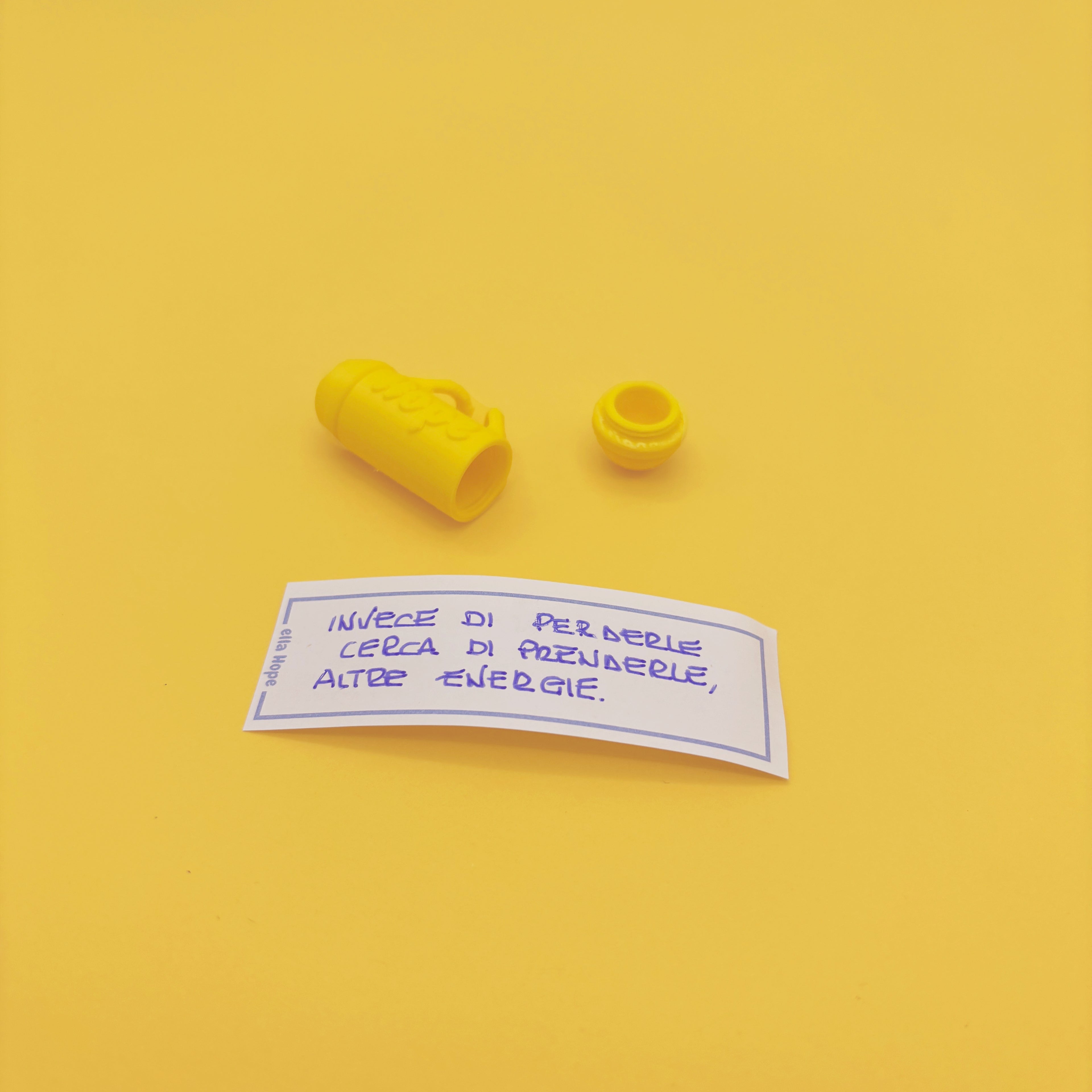MIO Ciondolo contenitore - Giallo