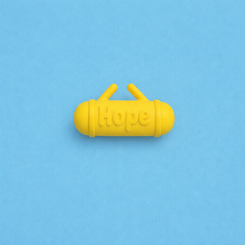 MIO Ciondolo contenitore - Giallo