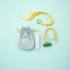 MIO pendant locket - Green