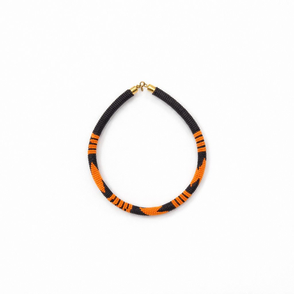  Tubular Beaded Necklace – Africa