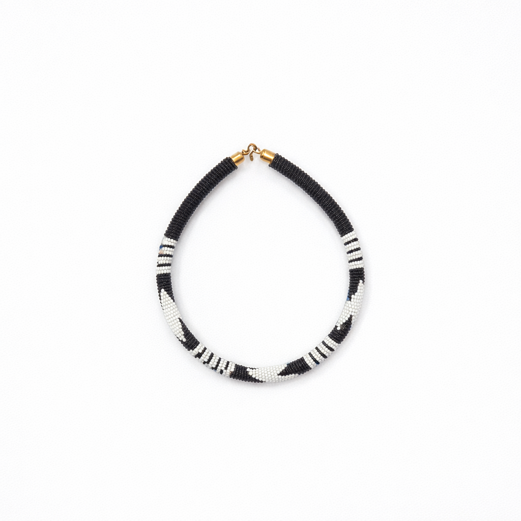 Tubular Beaded Necklace – Africa