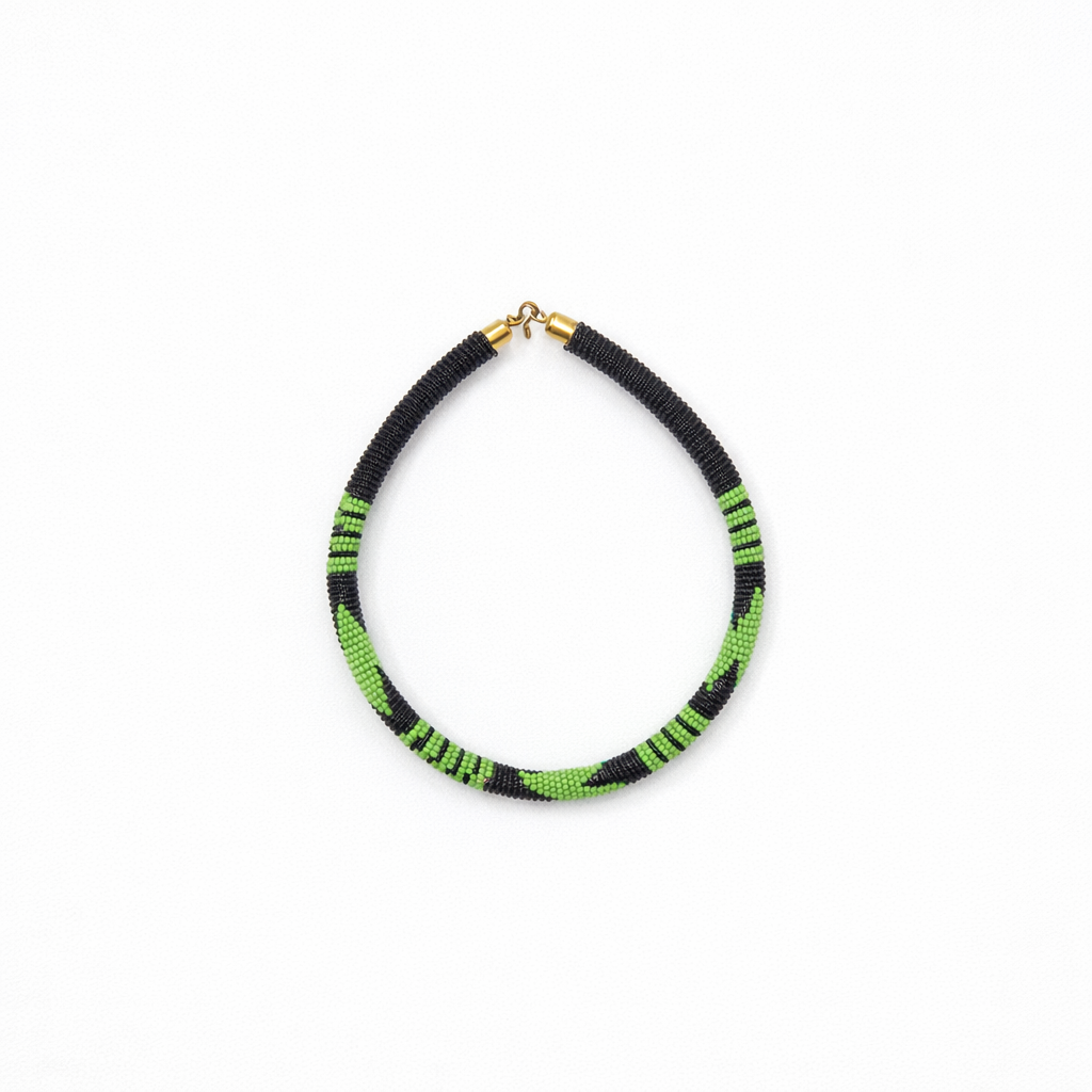  Tubular Beaded Necklace – Africa