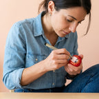Daruma giapponese della fortuna