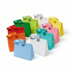 Gift Box Ella Hope – Colorful Shopper with Satin Ribbon