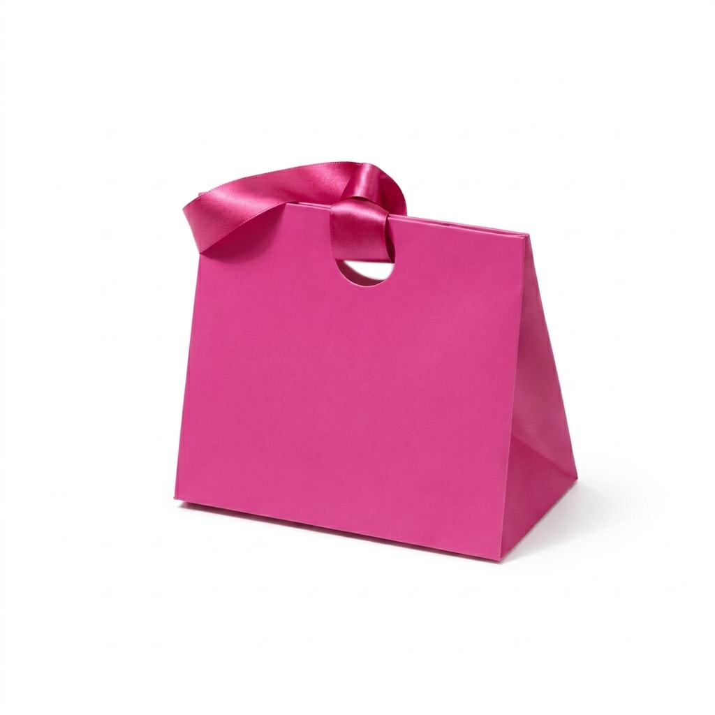 Gift Box Ella Hope – Colorful Shopper with Satin Ribbon