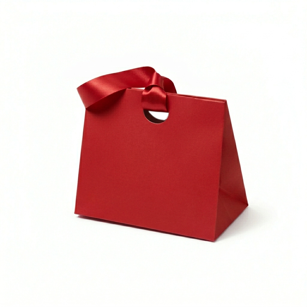 Gift Box Ella Hope – Colorful Shopper with Satin Ribbon