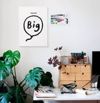 Poster Dream big