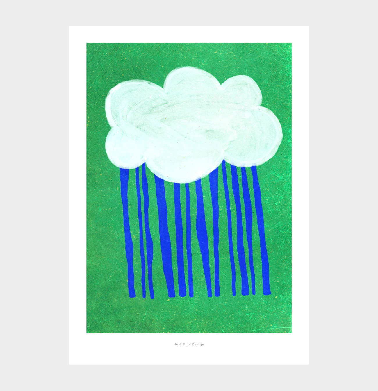 Illustrated Print | Rain Cloud