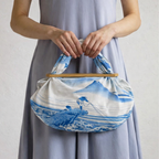 Furoshiki Ukiyo-e Hokusai - mare 48x48cm