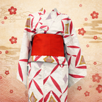 Yukata giapponese tradizionale donna – abito estivo in cotone