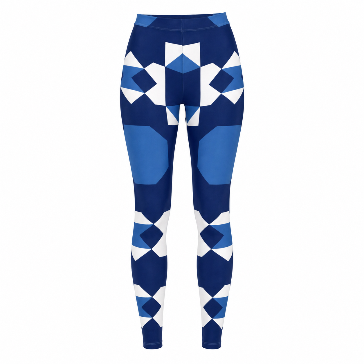 Leggings texture Blu – Lycra Extra Comfort