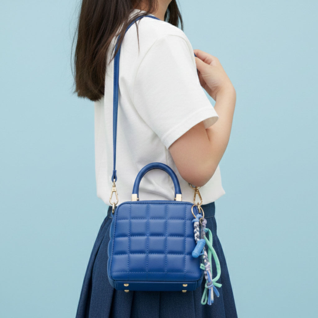 Mio - Ciondolo contenitore Rosa + blocchetto + laccetti + moschettone