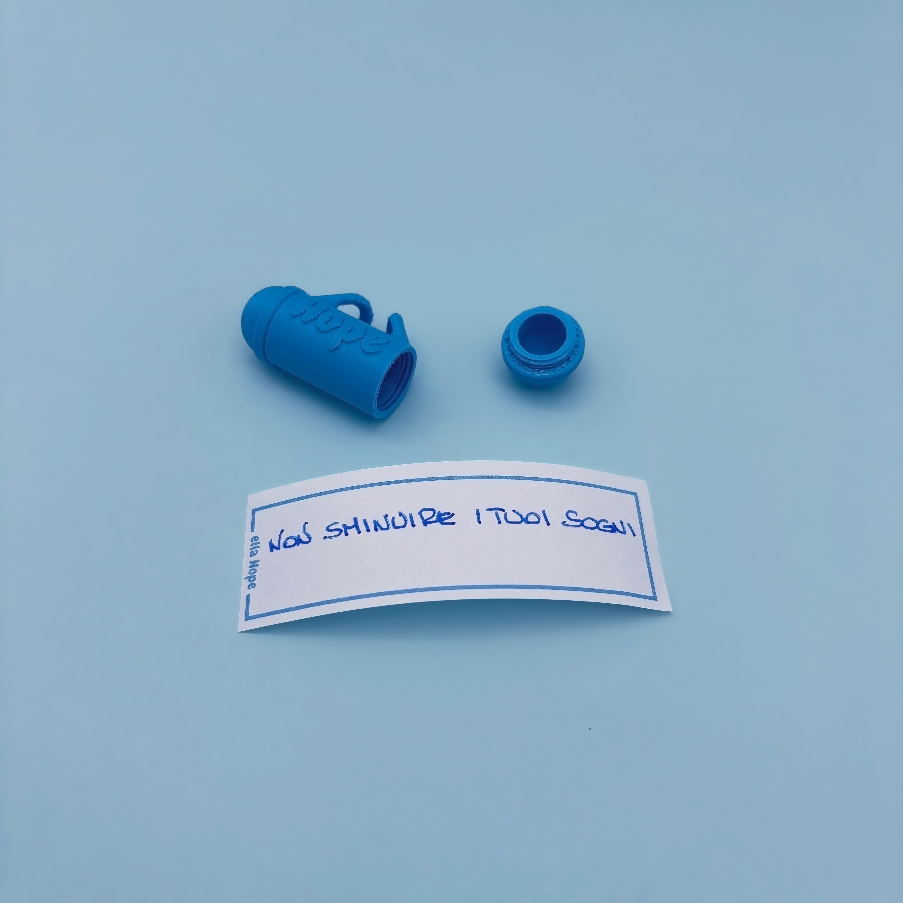 MIO Ciondolo contenitore - Azzurro