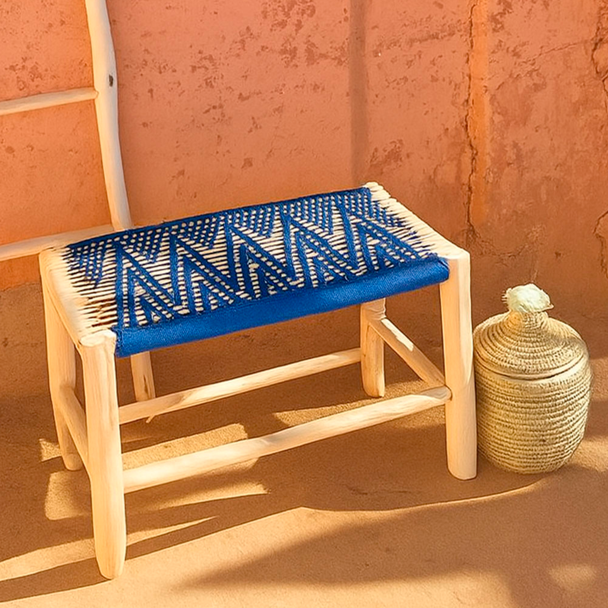 Woven Bench – Morocco