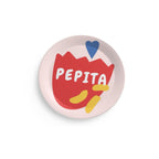 "Pepita" plate
