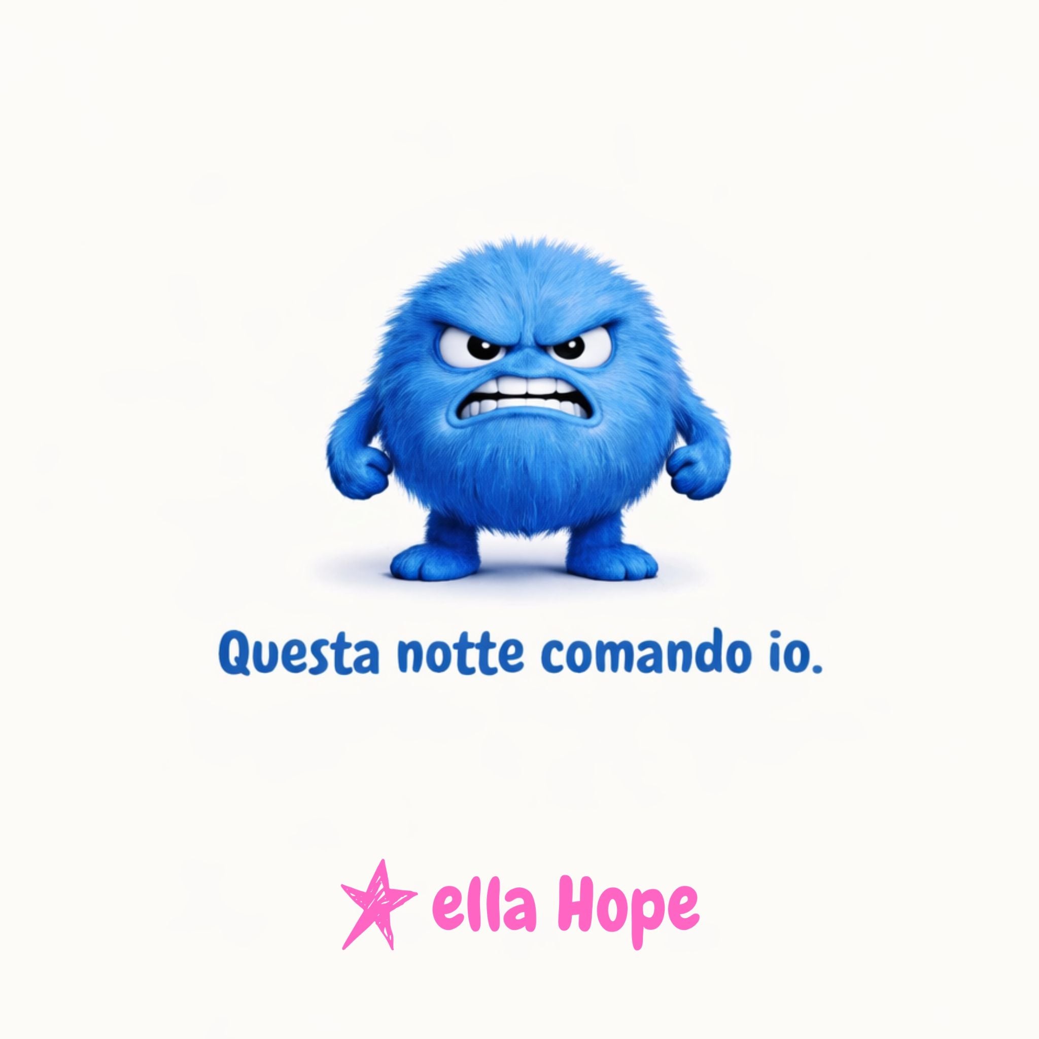 Coperta Scacciamostri – “Stanotte comando io”