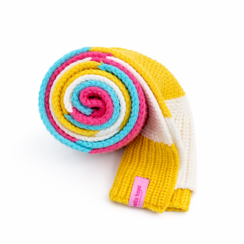 Gina - Sciarpa al metro multicolor