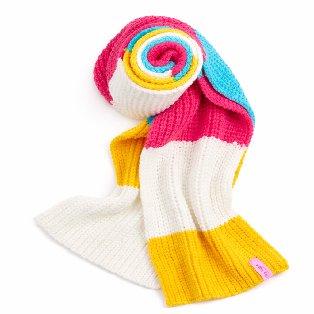 Gina - Sciarpa al metro multicolor