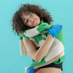 Gina – Bicolor Scarf by the Meter Lenght
