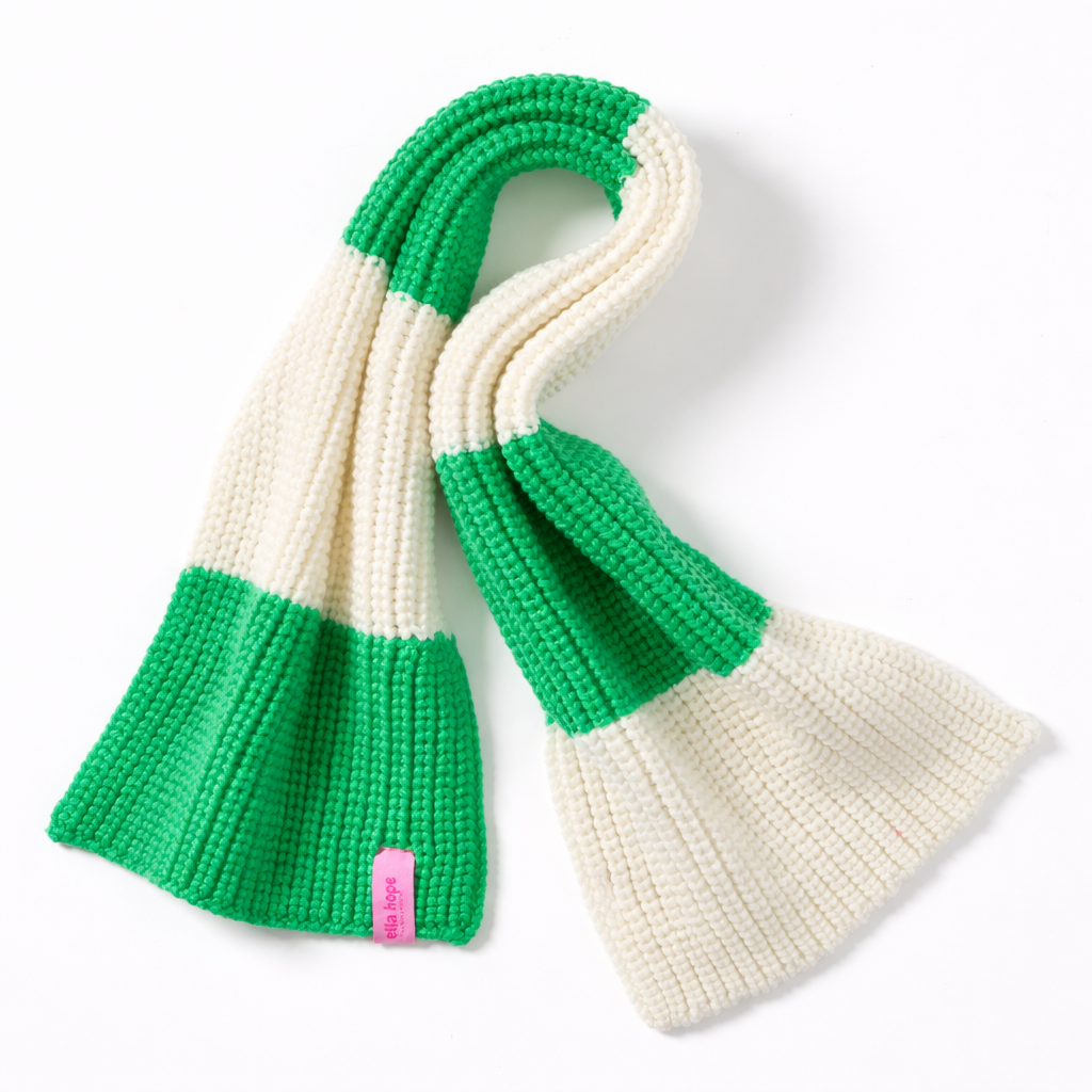 Gina - Sciarpa al metro Bicolore